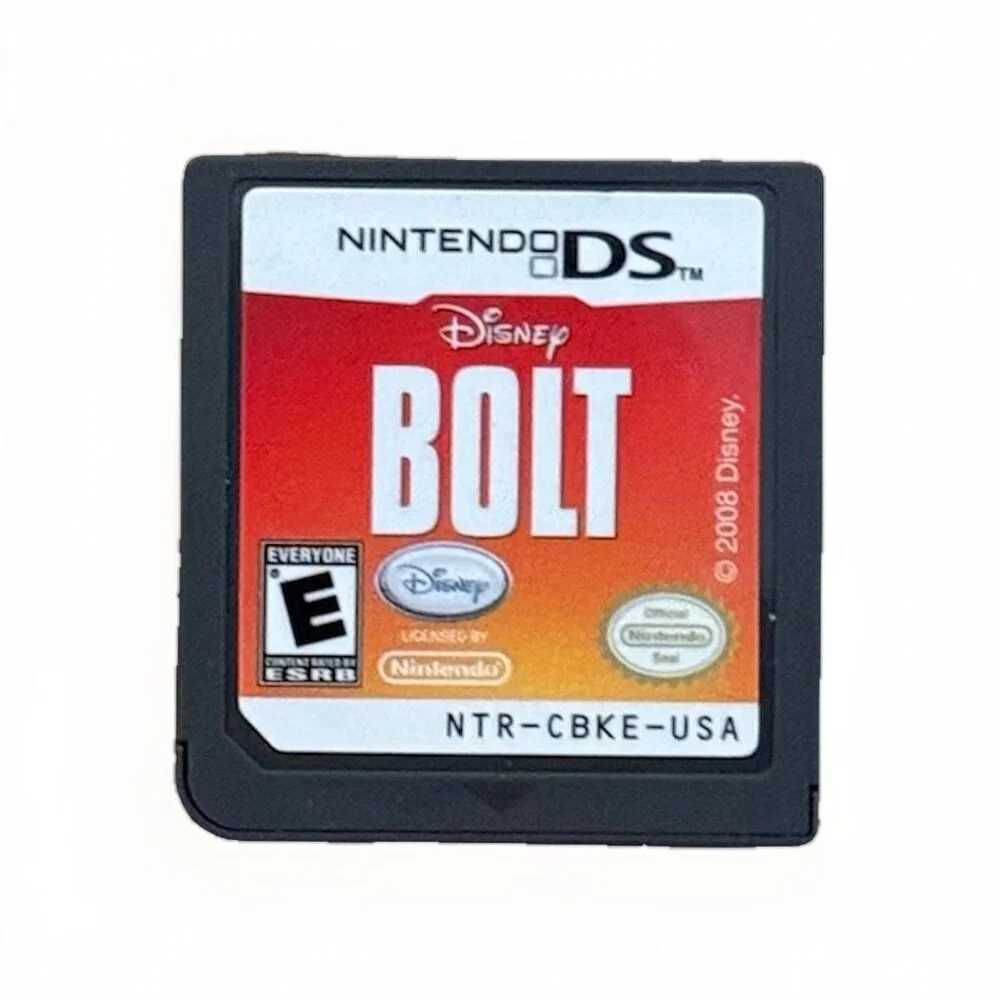 Disney‎ Bolt AUTHENTIC Nintendo DS COMPLETE CIB Working Tested